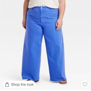 Universal Thread Bright Blue Flare Jeans